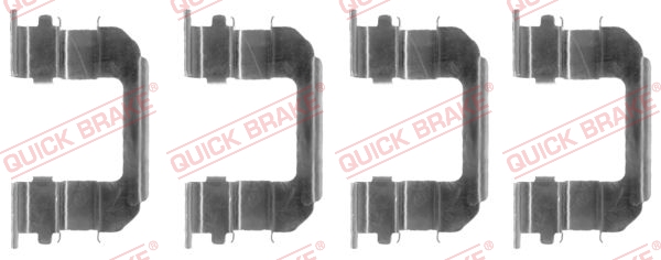 Accessory Kit, disc brake pad - 109-1287 QUICK BRAKE