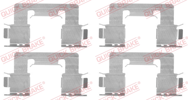 Accessory Kit, disc brake pad - 109-1294 QUICK BRAKE