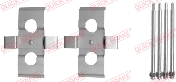 Accessory Kit, disc brake pad - 109-1635 QUICK BRAKE