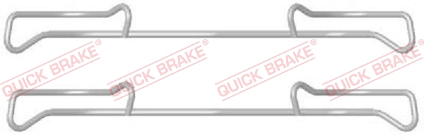 Accessory Kit, disc brake pad - 109-1678 QUICK BRAKE