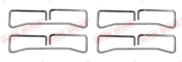 Accessory Kit, disc brake pad - 109-1691 QUICK BRAKE