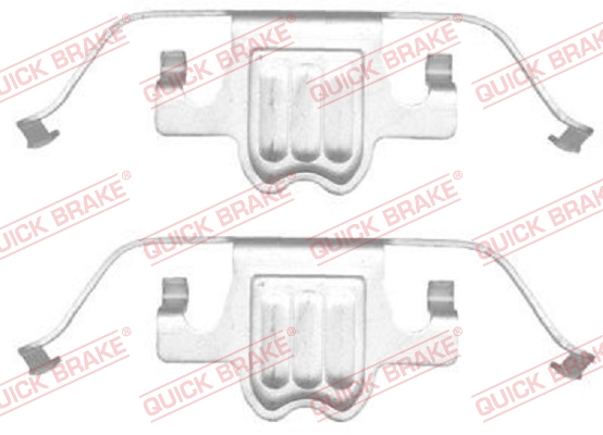 Accessory Kit, disc brake pad - 109-1695 QUICK BRAKE