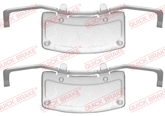 Accessory Kit, disc brake pad - 109-1706 QUICK BRAKE