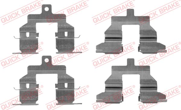 Accessory Kit, disc brake pad - 109-1737 QUICK BRAKE