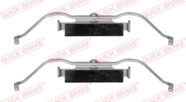 Accessory Kit, disc brake pad - 109-1747 QUICK BRAKE