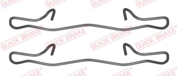 Accessory Kit, disc brake pad - 109-1755 QUICK BRAKE