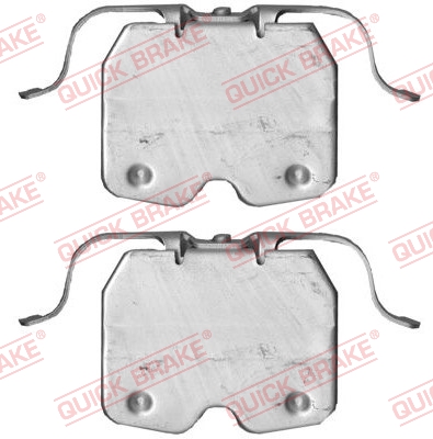 Accessory Kit, disc brake pad - 109-1759 QUICK BRAKE