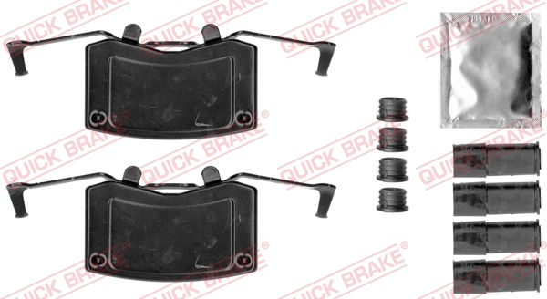 Accessory Kit, disc brake pad - 109-1787 QUICK BRAKE