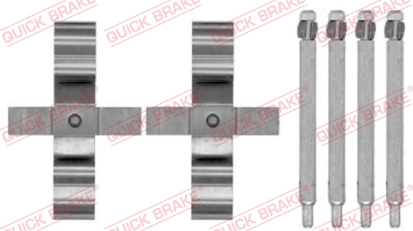 Accessory Kit, disc brake pad - 109-1794 QUICK BRAKE