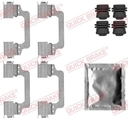 Accessory Kit, disc brake pad - 109-1821 QUICK BRAKE
