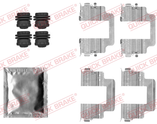 Accessory Kit, disc brake pad - 109-1822 QUICK BRAKE