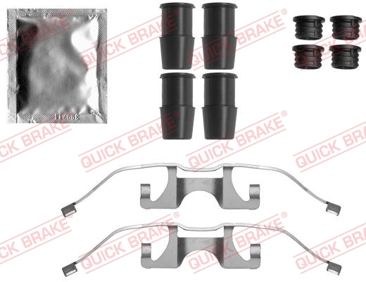 Accessory Kit, disc brake pad - 109-1849 QUICK BRAKE
