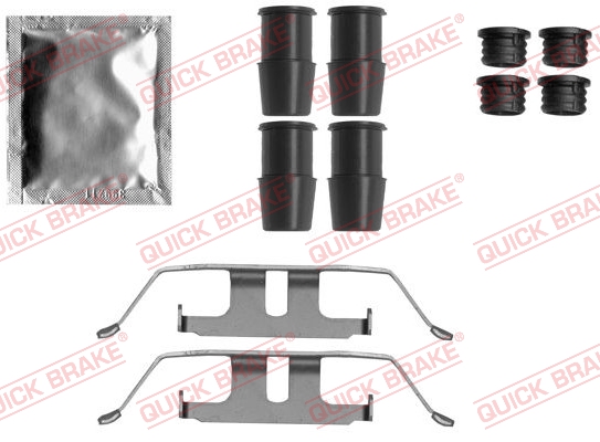 Kit accessori, Pastiglia freno - 109-1850 QUICK BRAKE