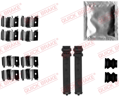 Accessory Kit, disc brake pad - 109-1855 QUICK BRAKE