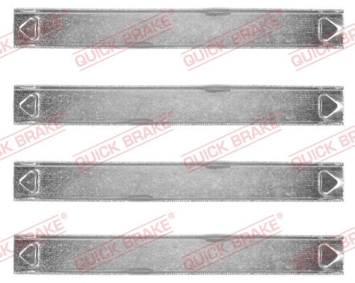 Комплектующие, колодки дискового тормоза - 109-1857 QUICK BRAKE