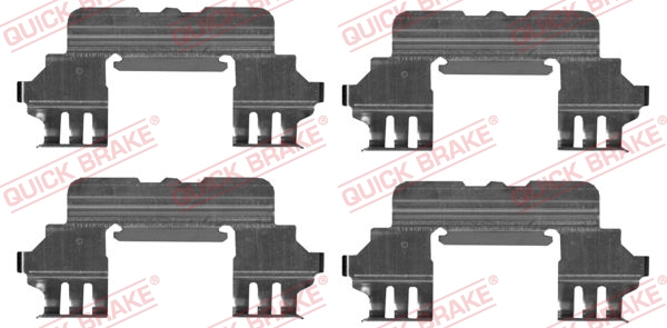 Accessory Kit, disc brake pad - 109-1860 QUICK BRAKE
