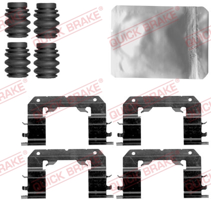 Accessory Kit, disc brake pad - 109-1866 QUICK BRAKE