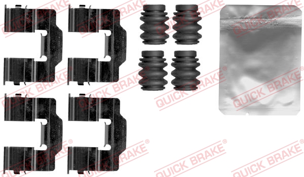 Accessory Kit, disc brake pad - 109-1868 QUICK BRAKE