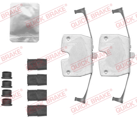 Accessory Kit, disc brake pad - 109-1879 QUICK BRAKE