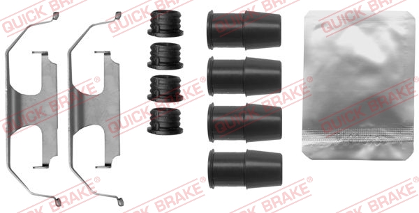 Kit accessori, Pastiglia freno - 109-1889 QUICK BRAKE