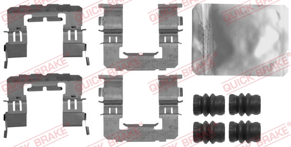 Kit accessori, Pastiglia freno - 109-1891 QUICK BRAKE