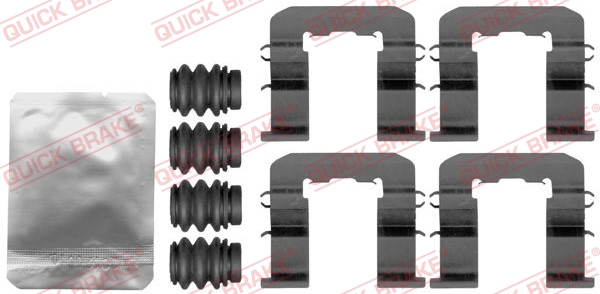 Kit accessori, Pastiglia freno - 109-1893 QUICK BRAKE
