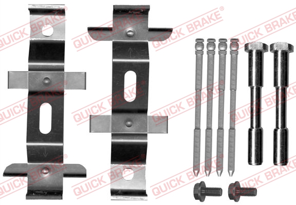 Kit accessori, Pastiglia freno - 109-1894 QUICK BRAKE