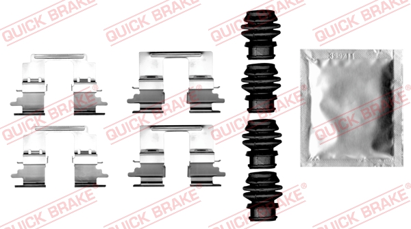 Accessory Kit, disc brake pad - 109-1896 QUICK BRAKE