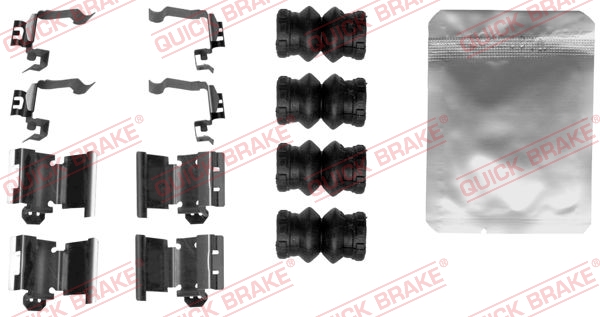 Kit accessori, Pastiglia freno - 109-1897 QUICK BRAKE
