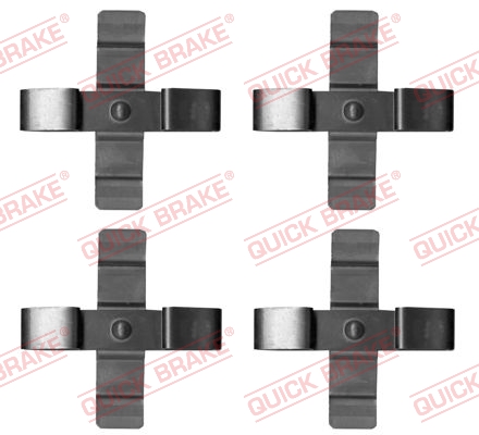 Kit accessori, Pastiglia freno - 109-1899 QUICK BRAKE