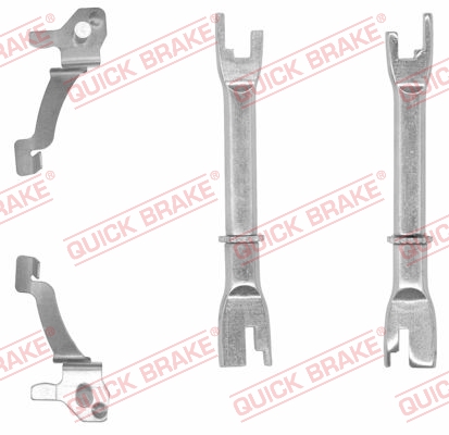 Adjuster Set, drum brake - 110 53 002 QUICK BRAKE