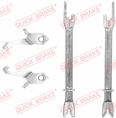 Kit dispositivo di registrazione, freno a tamburo - 111 53 002 QUICK BRAKE