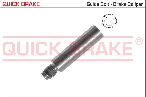 Guide Bolt, brake caliper - 11286 QUICK BRAKE