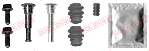 Kit manicotti di guida, Pinza freno - 113-0005X QUICK BRAKE