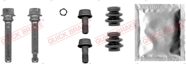 Guide Sleeve Kit, brake caliper - 113-0010X QUICK BRAKE