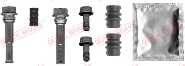 Guide Sleeve Kit, brake caliper - 113-0012X QUICK BRAKE