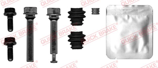 Guide Sleeve Kit, brake caliper - 113-0013X QUICK BRAKE