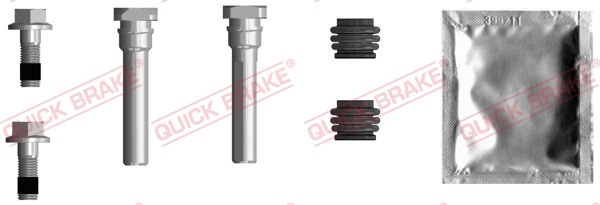 Guide Sleeve Kit, brake caliper - 113-0023X QUICK BRAKE
