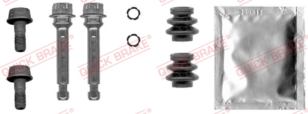 Guide Sleeve Kit, brake caliper - 113-0028X QUICK BRAKE