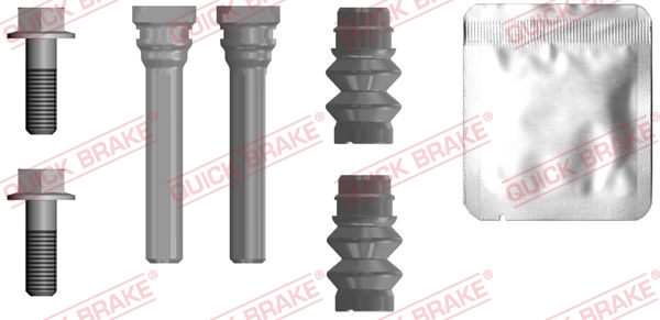 Kit manicotti di guida, Pinza freno - 113-0036X QUICK BRAKE