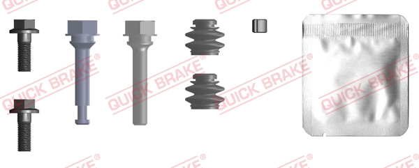 Kit manicotti di guida, Pinza freno - 113-0038X QUICK BRAKE