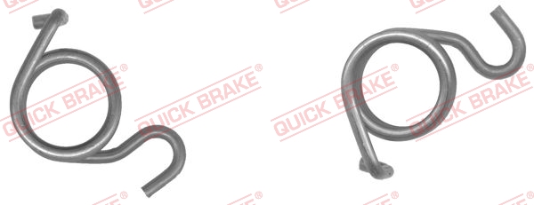 Kit riparazione, Leva freno stazionamento (Pinza freno) - 113-0503 QUICK BRAKE