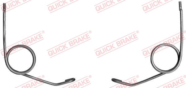 Kit riparazione, Leva freno stazionamento (Pinza freno) - 113-0504 QUICK BRAKE