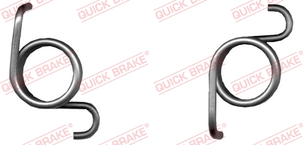 Kit riparazione, Leva freno stazionamento (Pinza freno) - 113-0514 QUICK BRAKE