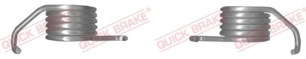 Kit riparazione, Leva freno stazionamento (Pinza freno) - 113-0517 QUICK BRAKE
