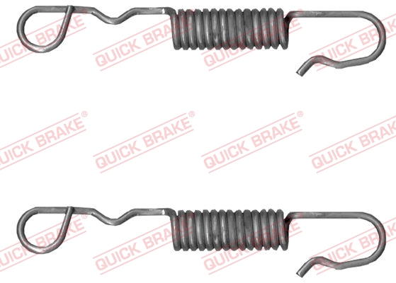 Kit riparazione, Leva freno stazionamento (Pinza freno) - 113-0518 QUICK BRAKE