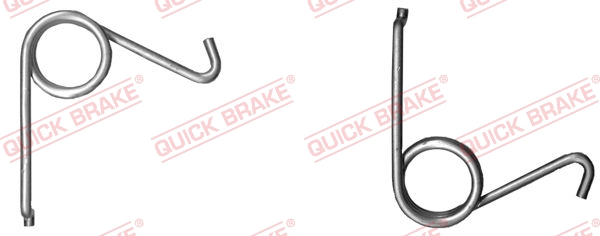 Repair Kit, parking brake handle (brake caliper) - 113-0522 QUICK BRAKE