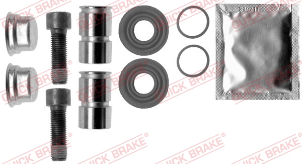 Guide Sleeve Kit, brake caliper - 113-1307X QUICK BRAKE