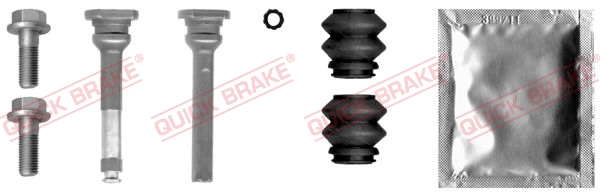 Guide Sleeve Kit, brake caliper - 113-1374X QUICK BRAKE