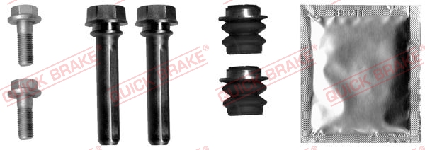 Guide Sleeve Kit, brake caliper - 113-1377X QUICK BRAKE